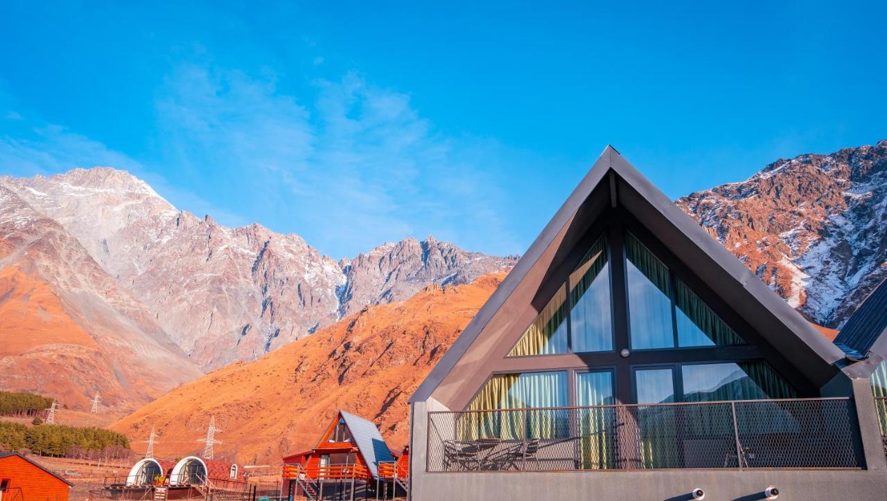 Kazbegi View Cottages Exteriör bild